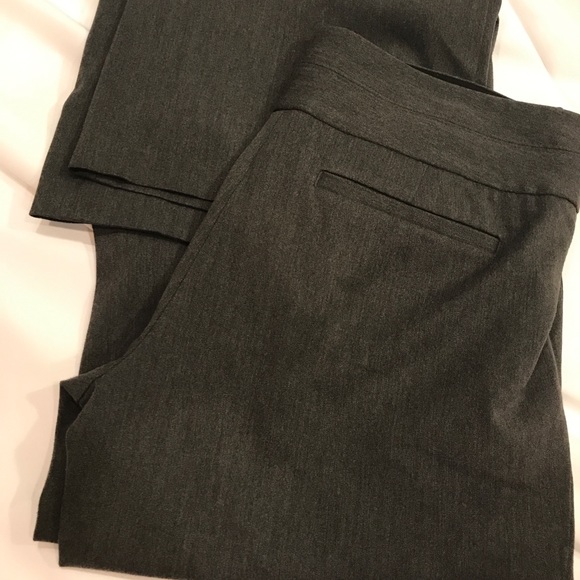 Low Rise Flare Wide Waistband Editor Pant - Picture 2 of 2